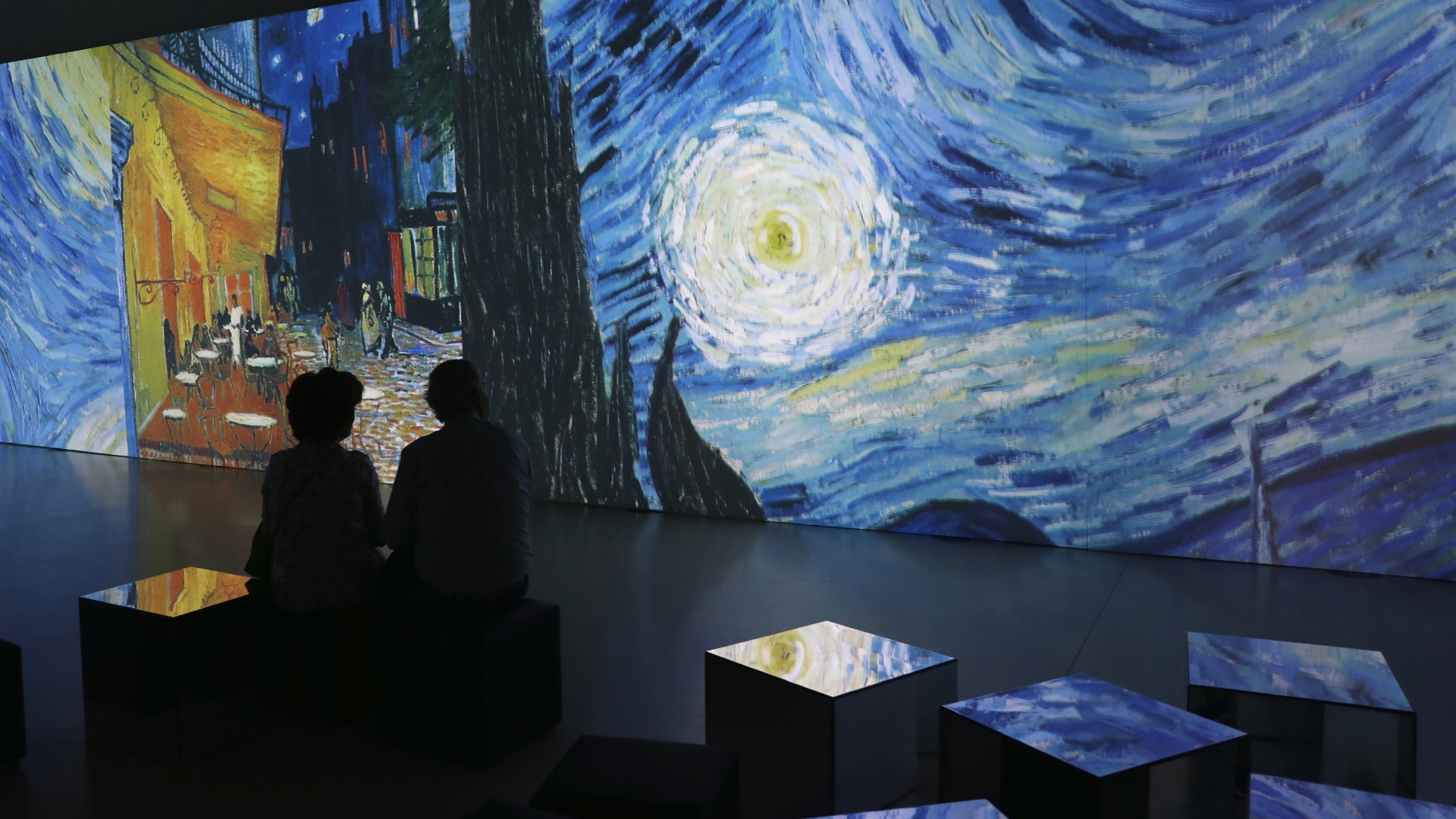Impressionists Immersive at the Discovery Center of Idaho.